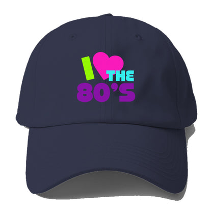 Retro 80s I Heart The 80s Hat