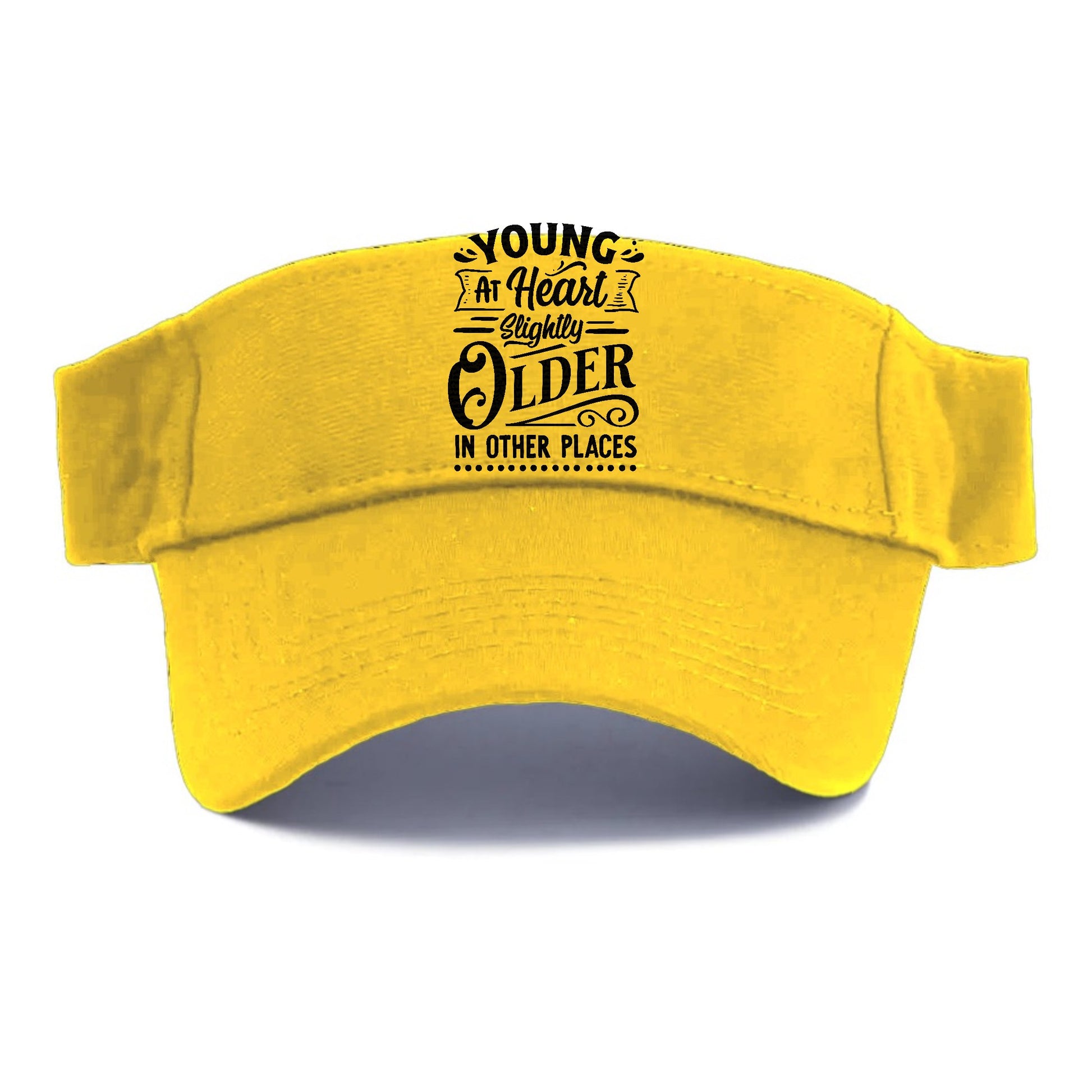 Young at heart slightly older in other places Hat