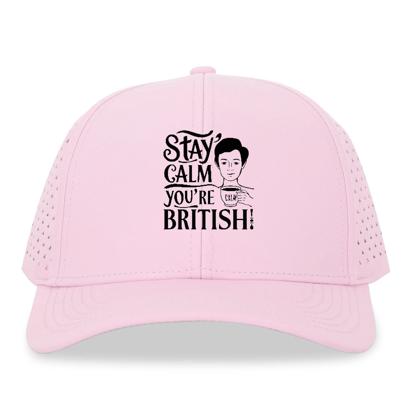 stay calm you're british Hat