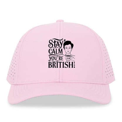 stay calm you're british Hat