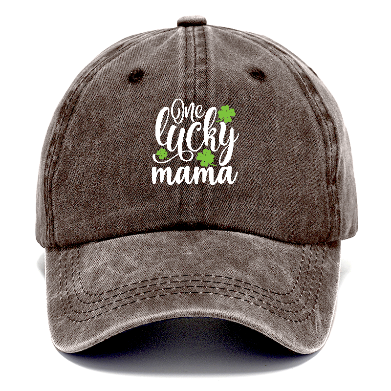 One lucky mama 1 Hat