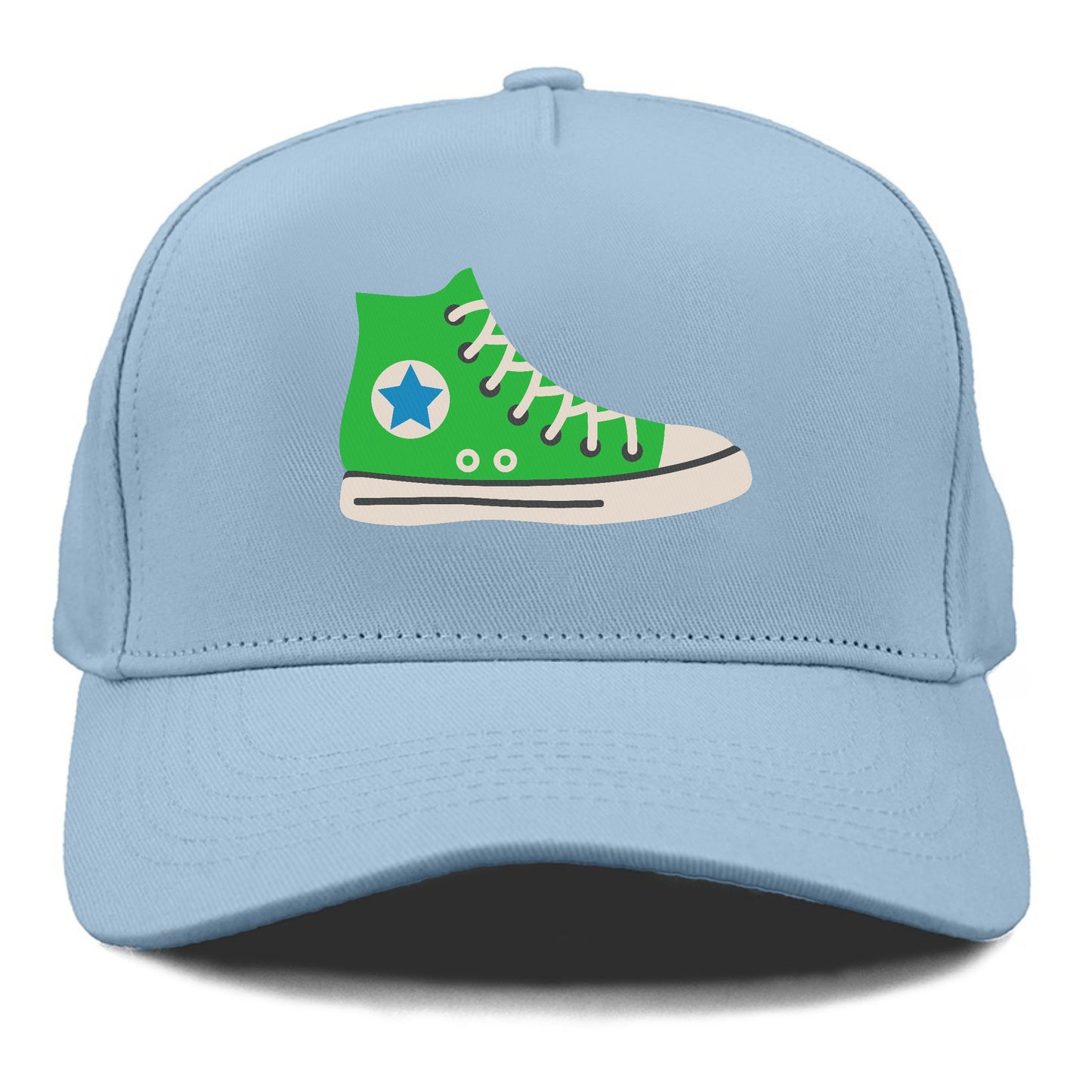 Retro 80s Converse Shoe Green Hat