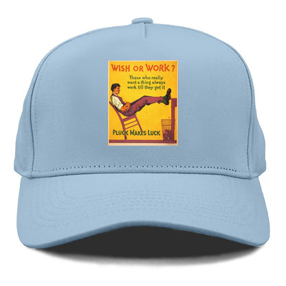 wish or work Hat