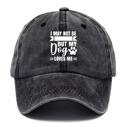 I May Not Be Perfect But My Dog Loves Me Classic Cap