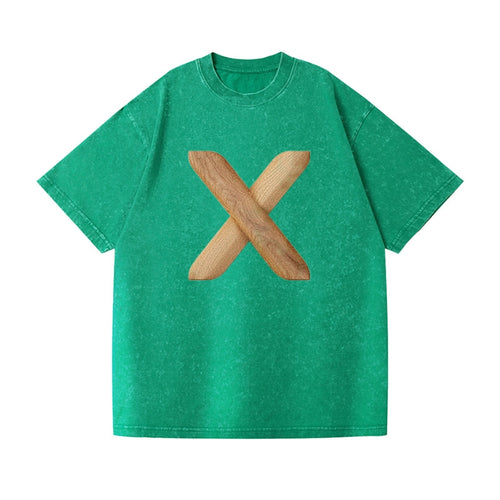 Letter X Vintage T-shirt