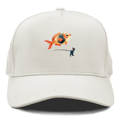 Big Catch  Man and Fish Hat