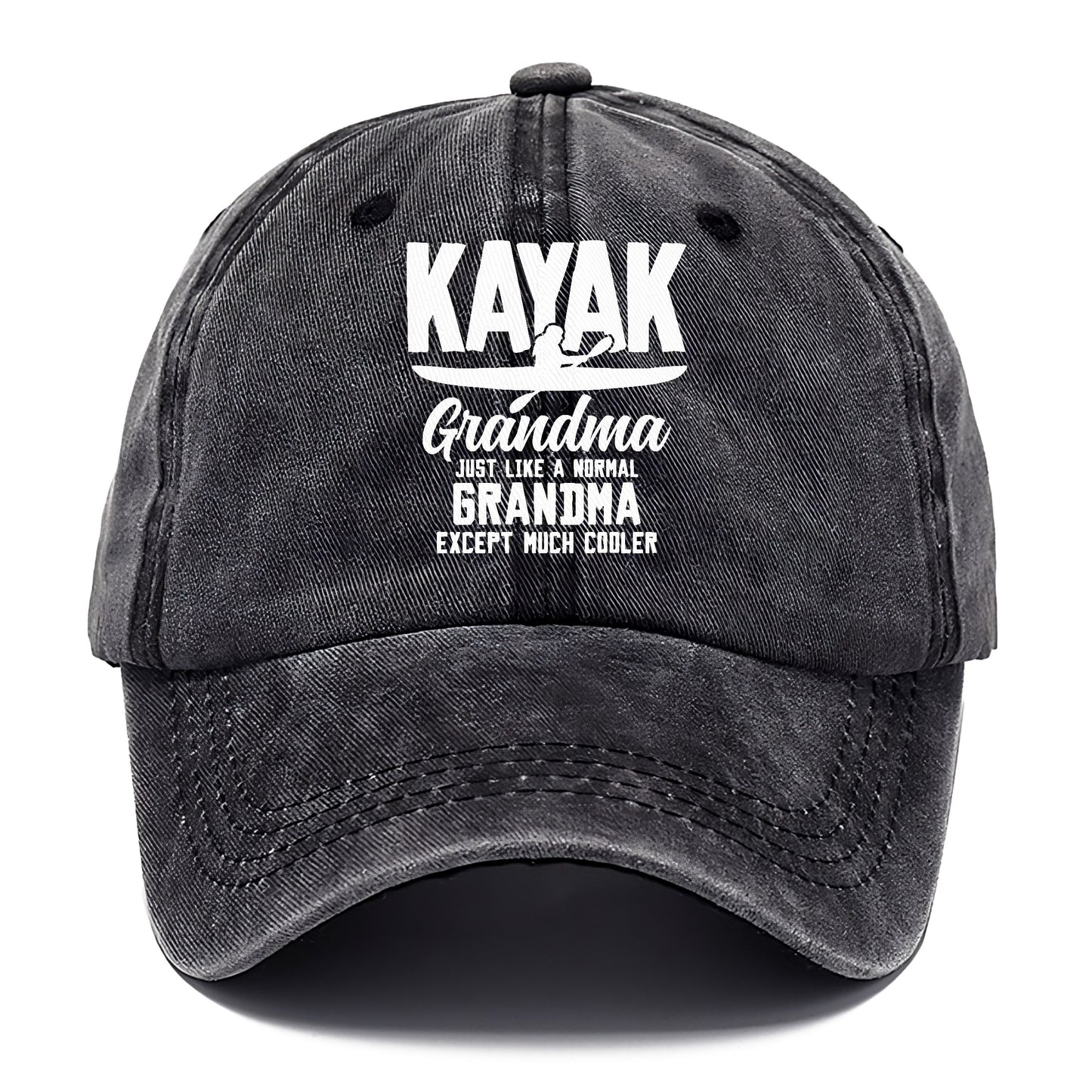 kayak grandma just like a normal grandma except much cooler! Hat