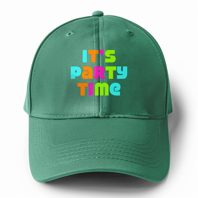 Retro 80s It's Party Time Hat