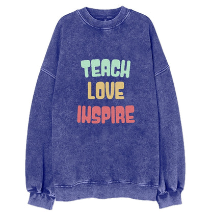 teach love inspire Hat