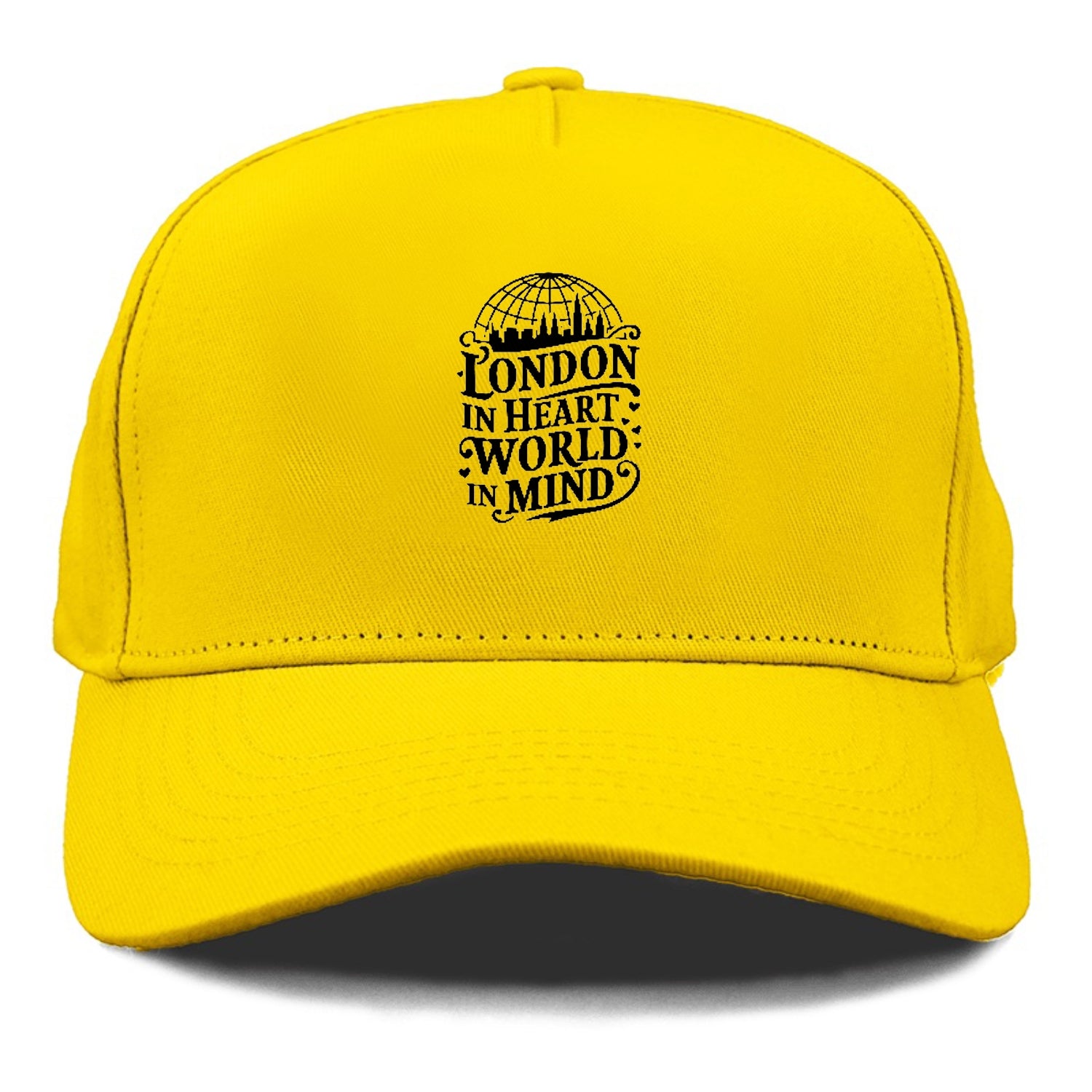 london in heart world in mind Hat