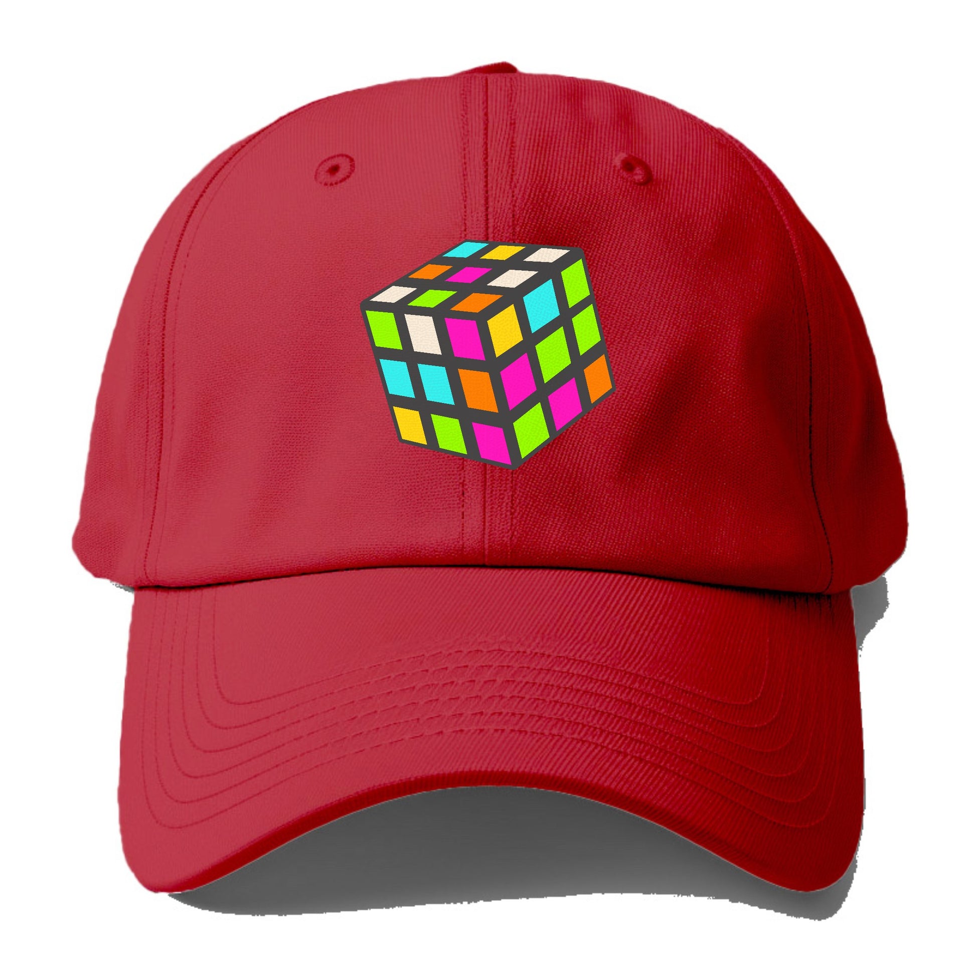 Retro 80s Rubik's Cube Hat