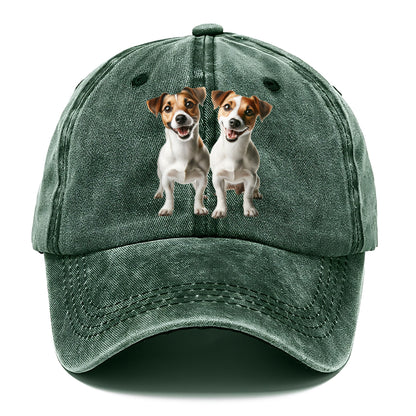 two jack russels Hat