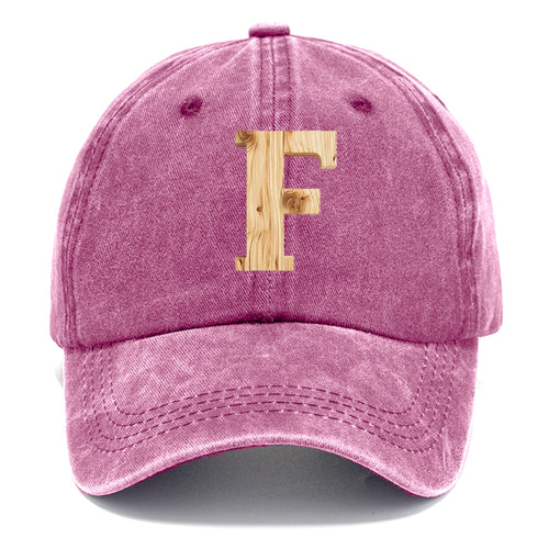 Letter F Classic Cap