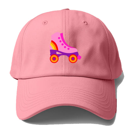 Retro 80s Roller Skate Pink Hat