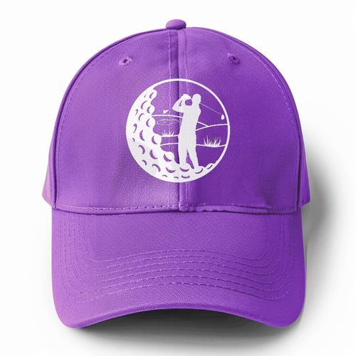 Golf World Solid Color Baseball Cap