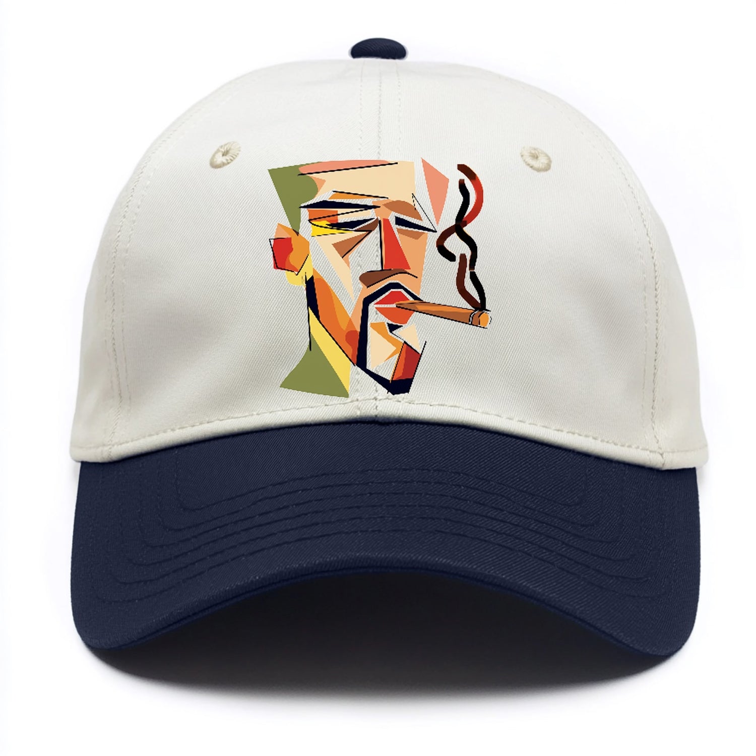 Cigar Cool Abstract Expression Hat