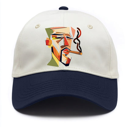 Cigar Cool Abstract Expression Hat