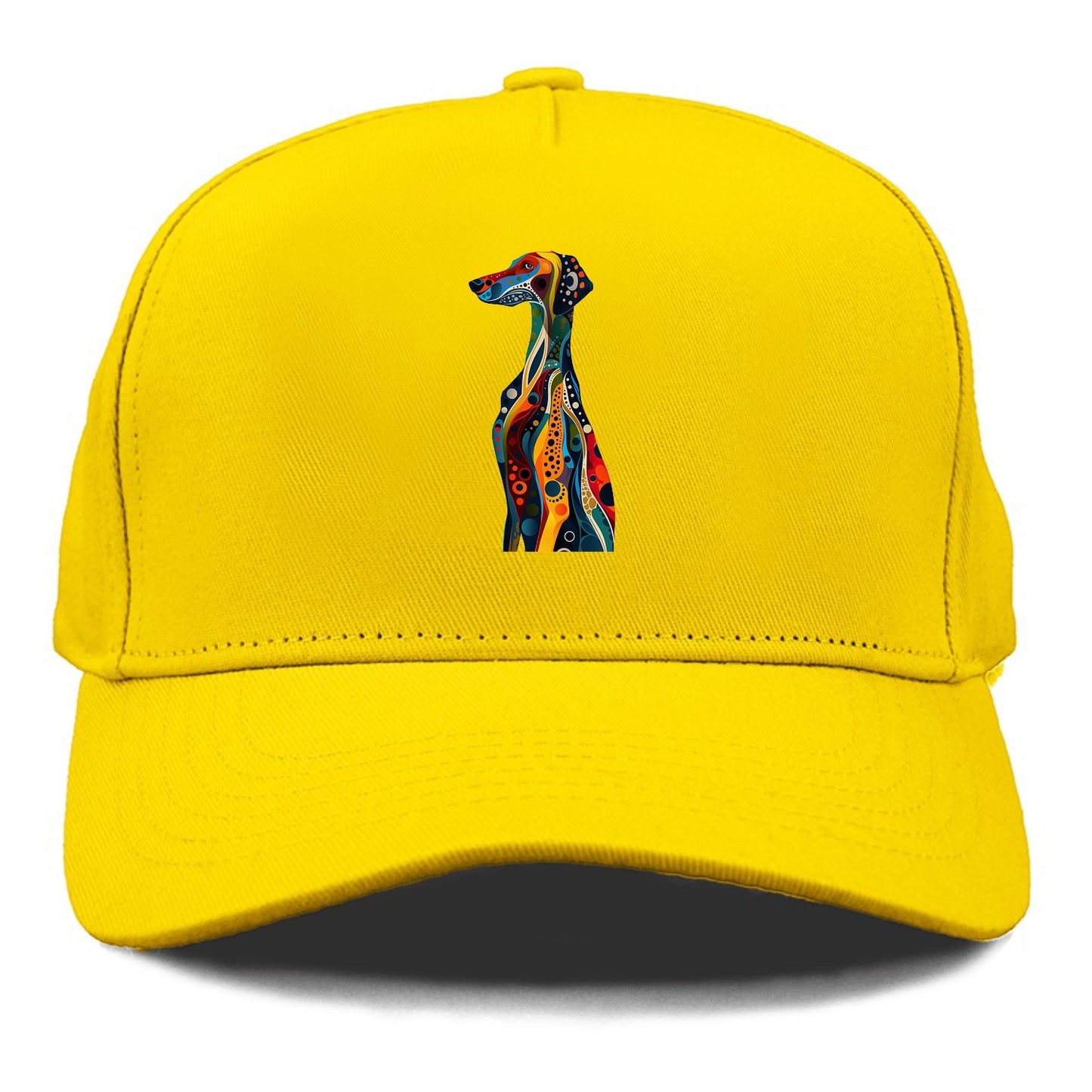 Vibrant Canine Elegance Hat