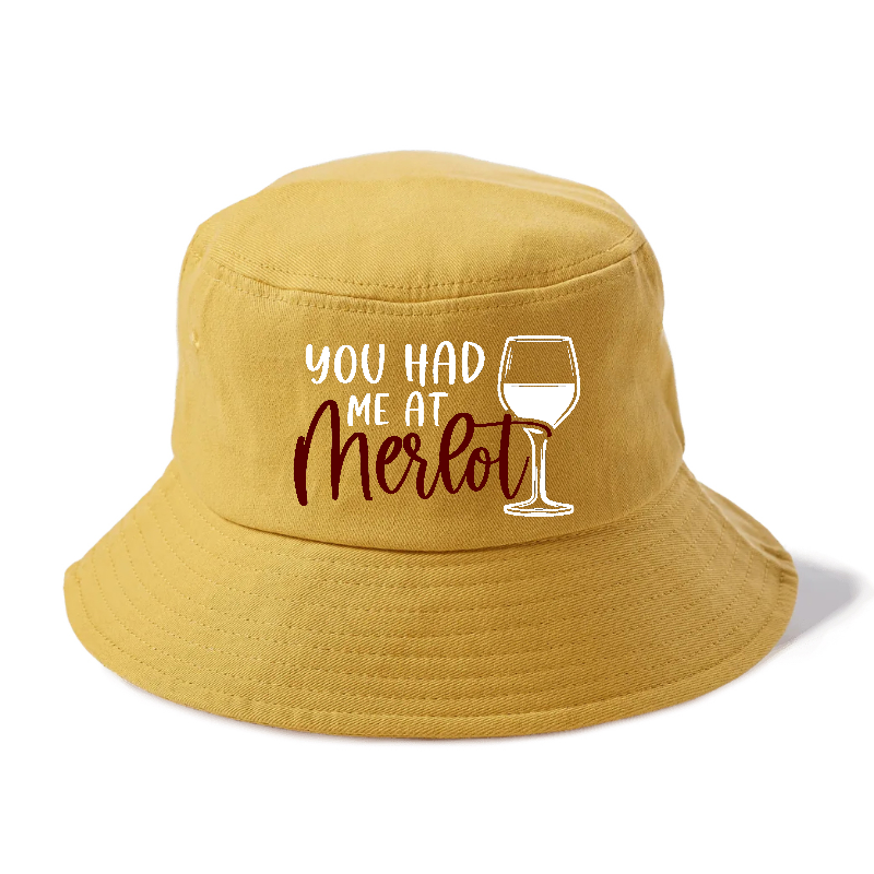 you had me at merlot Hat