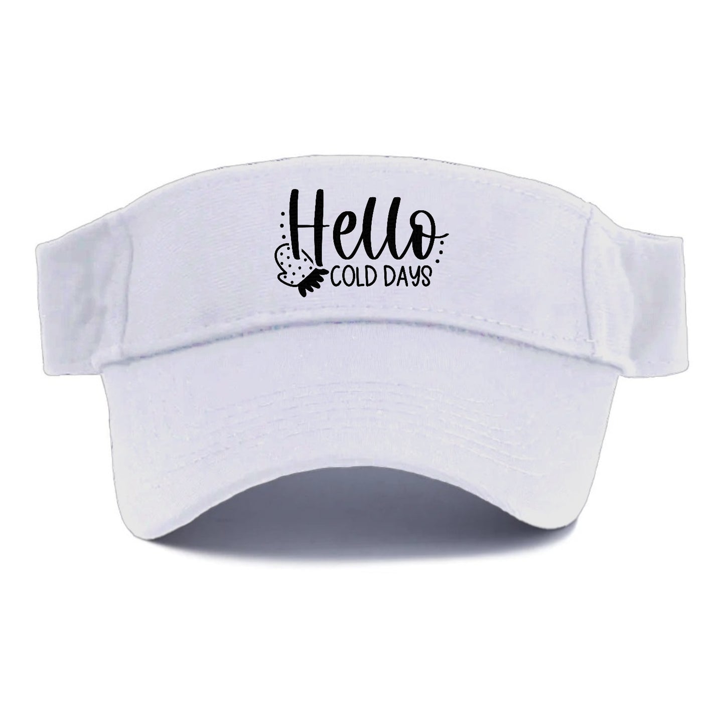 hello cold days Hat