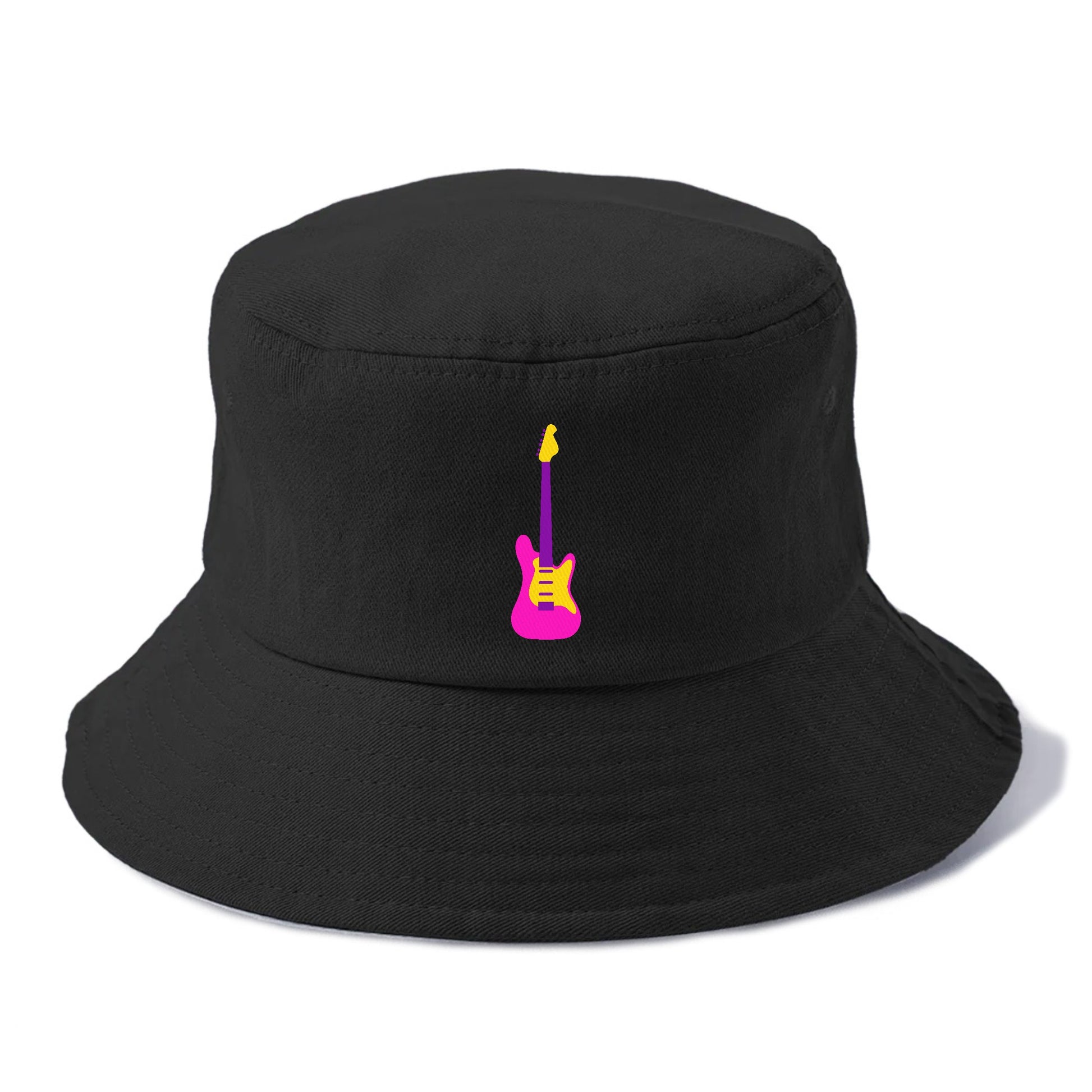 Retro 80s Guitar Pink Hat