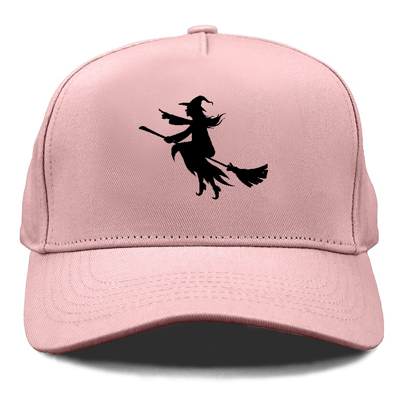 Witch On Broom 6 Hat