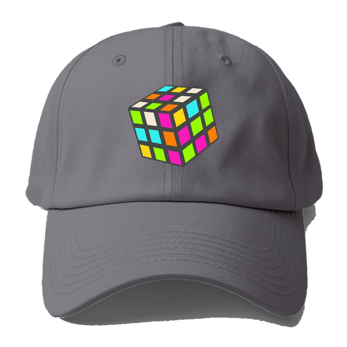 Retro 80s Rubik's Cube Hat