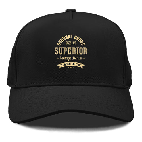 Original Goods Since 1970 Superior Vintage Denim Limited Edition Cap