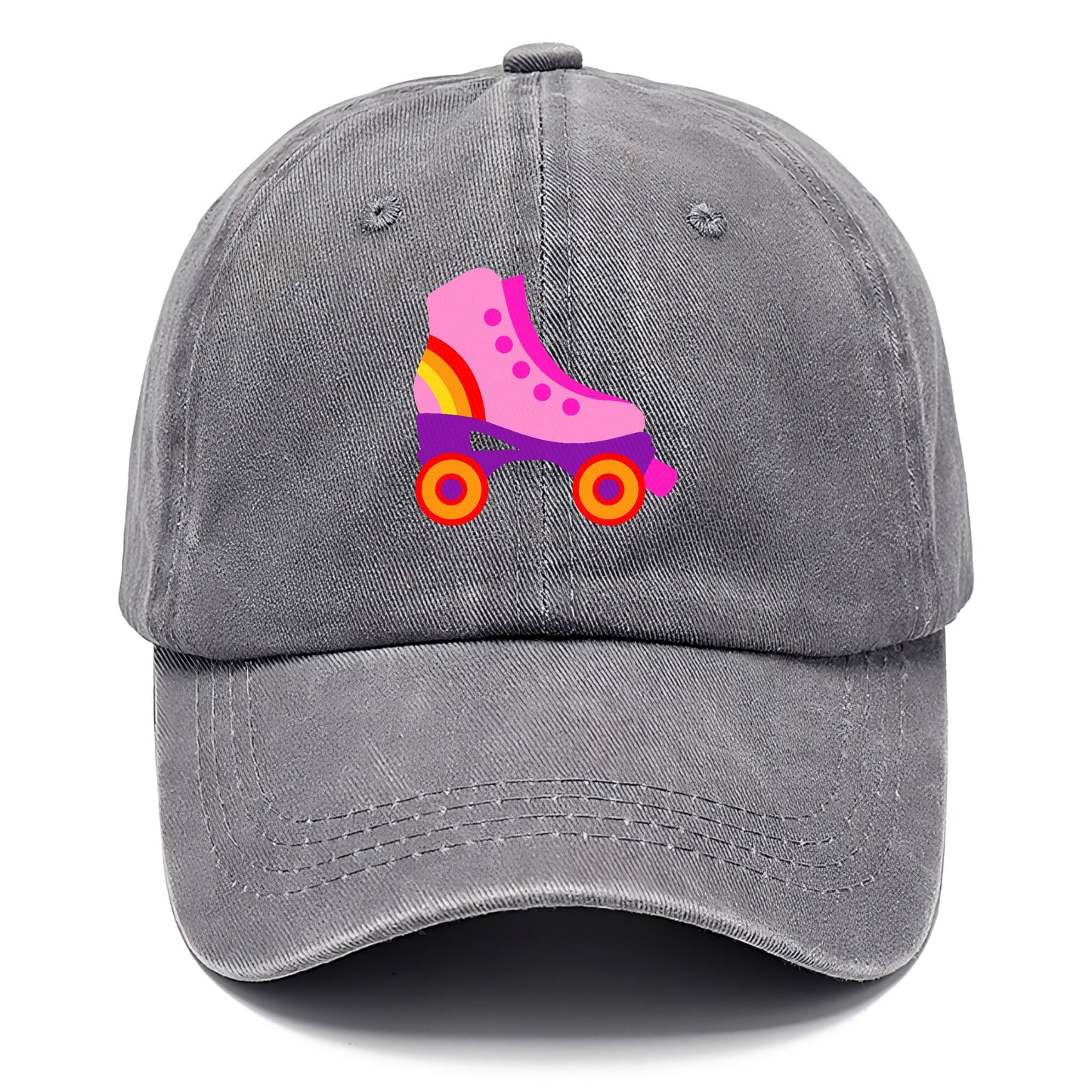 Retro 80s Roller Skate Pink Hat