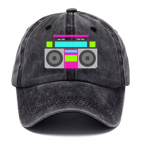 Retro 80s Boombox Classic Cap