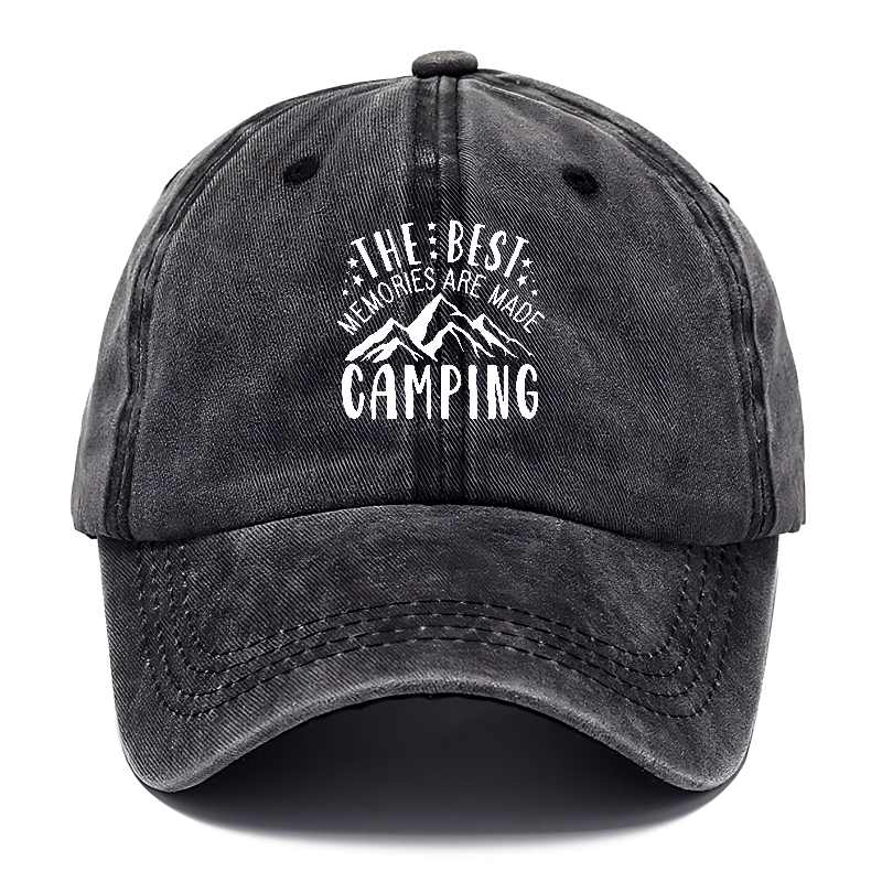 The Best Memories Are Made Camping Hat