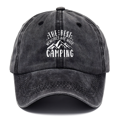 The Best Memories Are Made Camping Hat