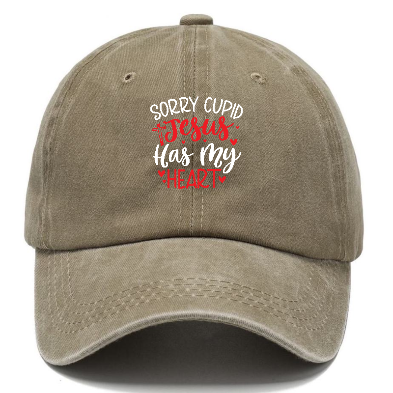 Sorry cupid jesus has my heart Hat