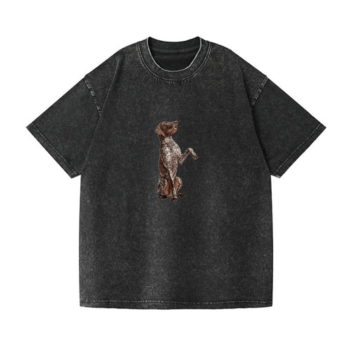 German Shorthaired Pointer Vintage T-shirt