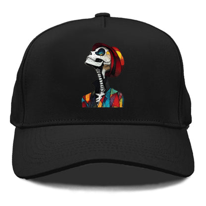 Colorful Skeleton  Hat