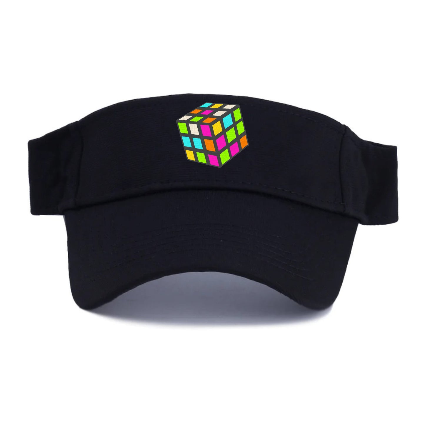 Retro 80s Rubik's Cube Hat