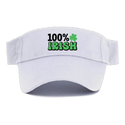 100 Percent Irish Clover Visor