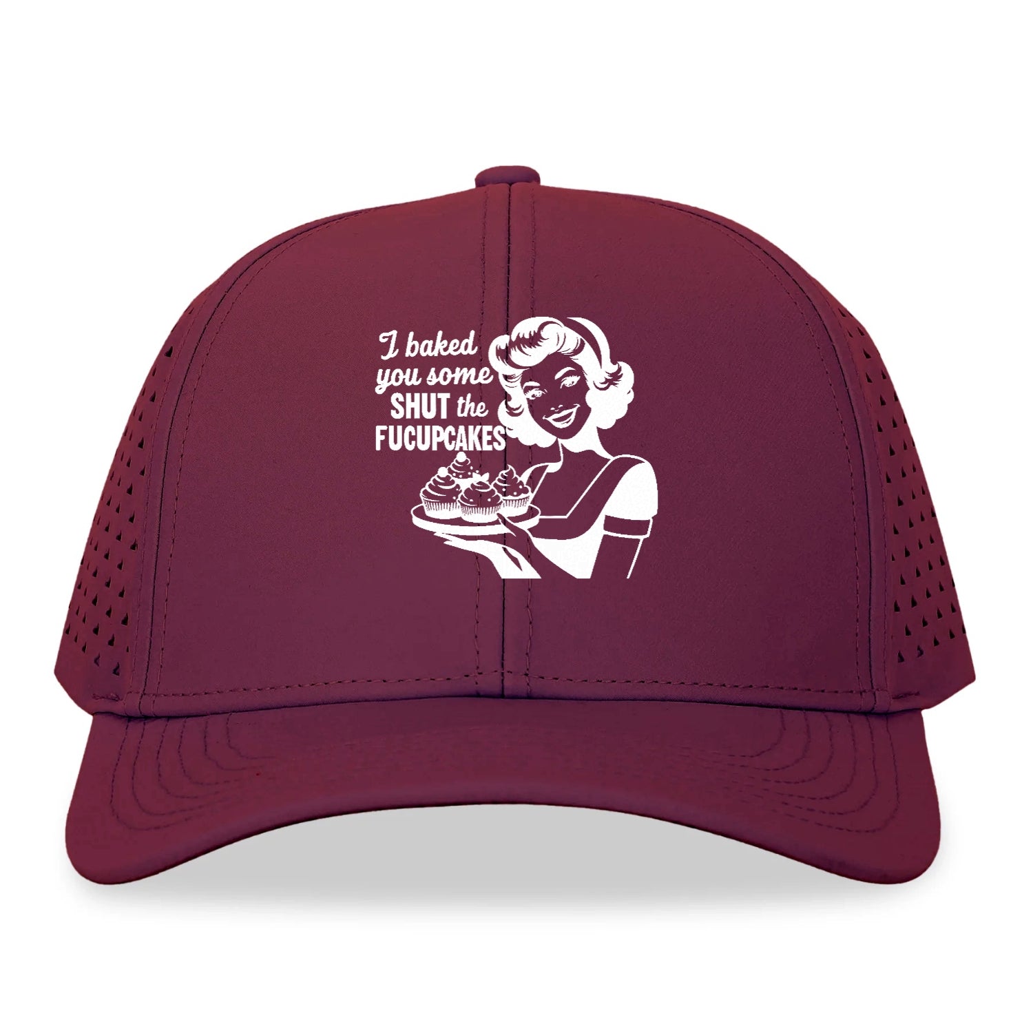 i baked you some shut the fucupcakes!! Hat