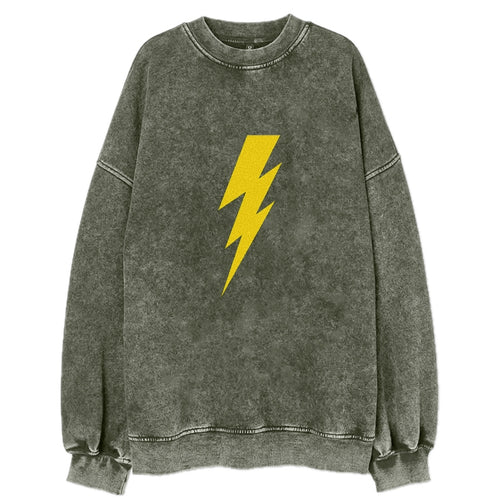 Retro 80s Lightning Bolt Vintage Sweatshirt