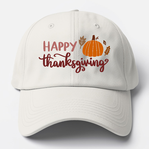 Happy Thanksgiving Baseball Cap