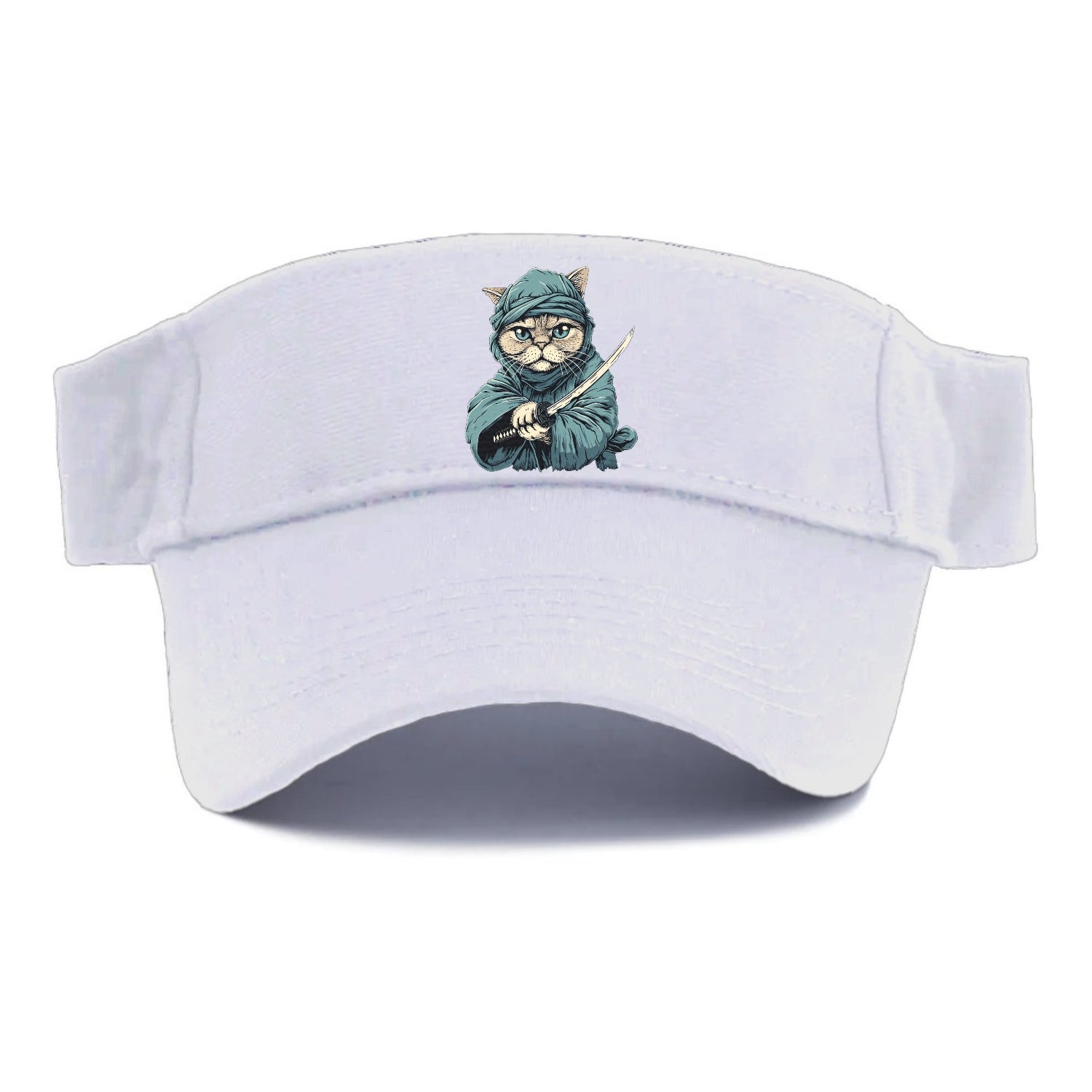 Ninja Cat Fierce Feline Warrior Hat