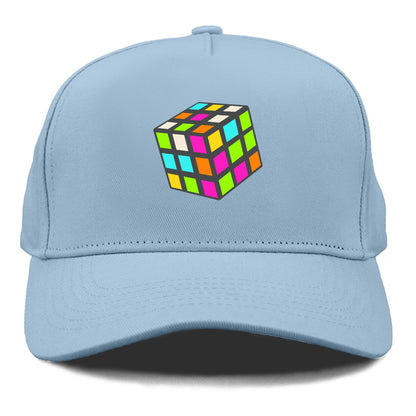 Retro 80s Rubik's Cube Hat