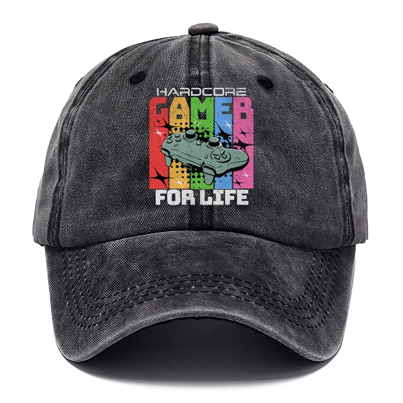 hardcore gamer for life Hat