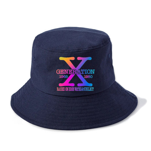 Generation X Rainbow Bucket Hat