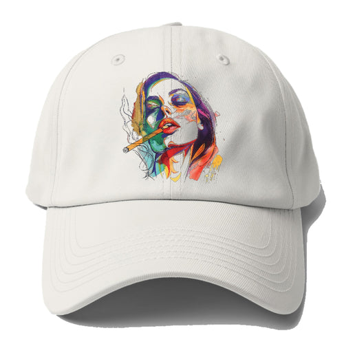 Cigar Cool Lady Baseball Cap For Big Heads