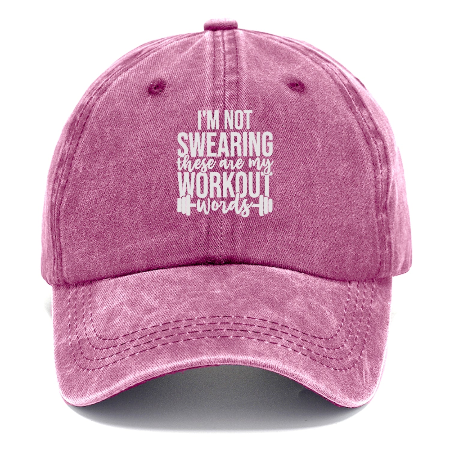 I'm Not Swearing These Are My Workout Words Hat