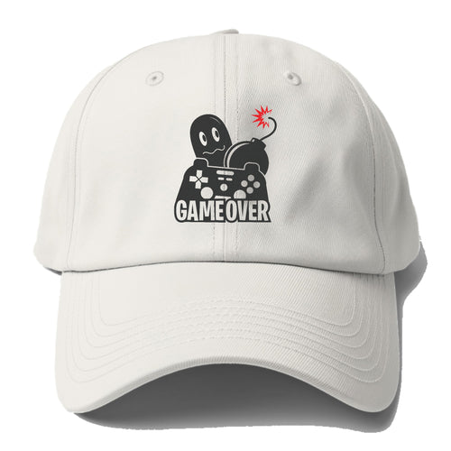 Game Over Baseball Cap For Big Heads