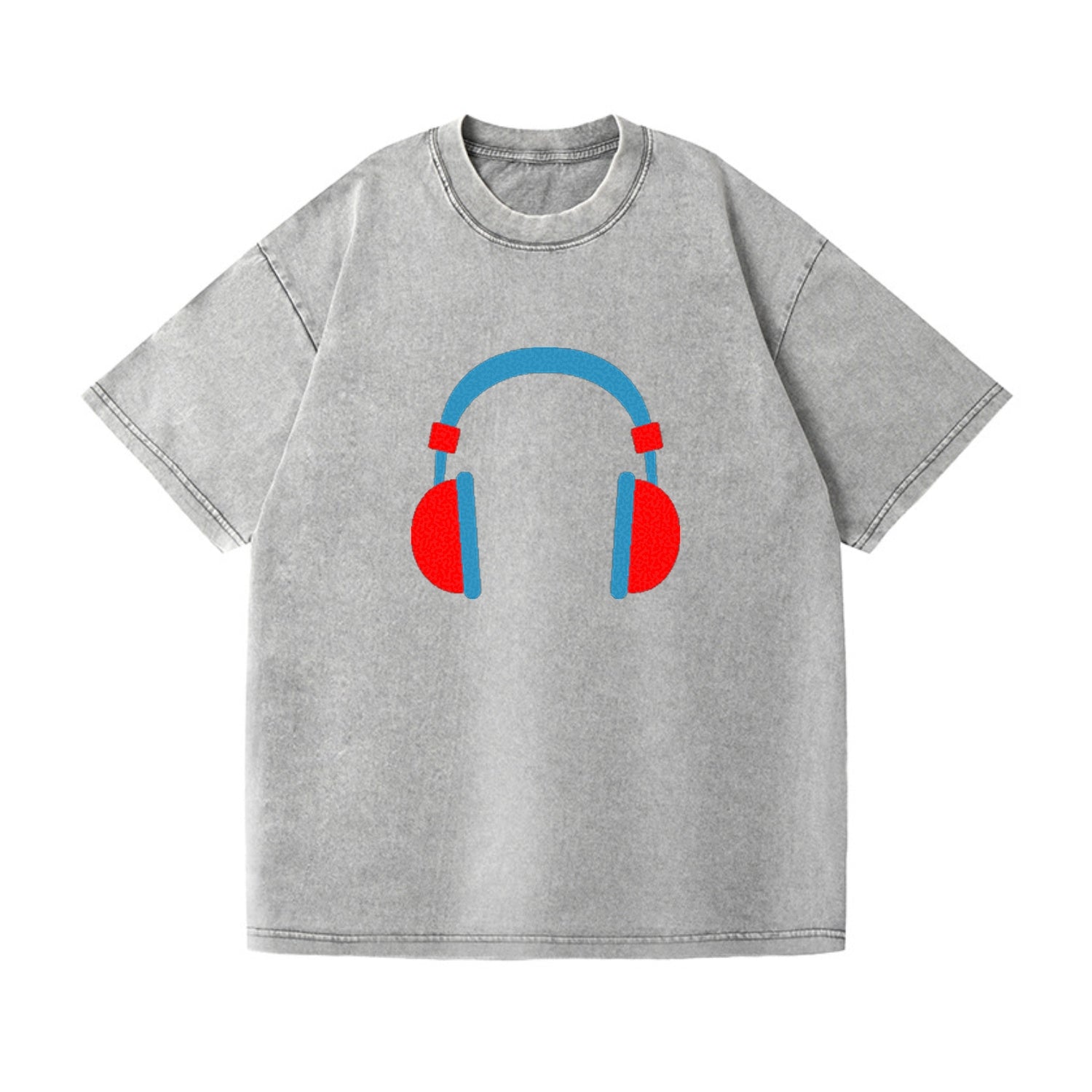 Retro 80s Headphones Red Hat