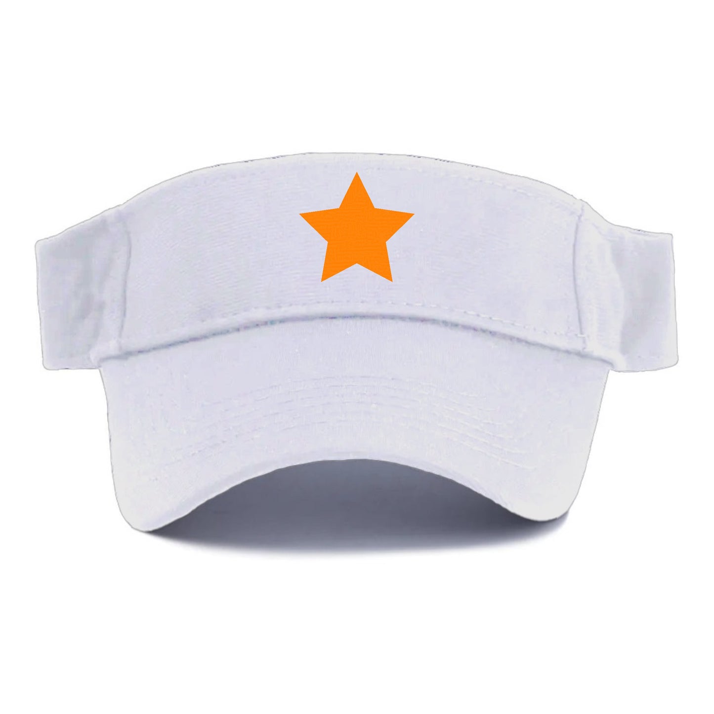 Retro 80s Star Orange Hat