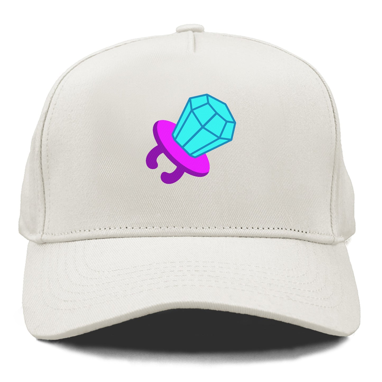 Retro 80s Ring Pop Hat